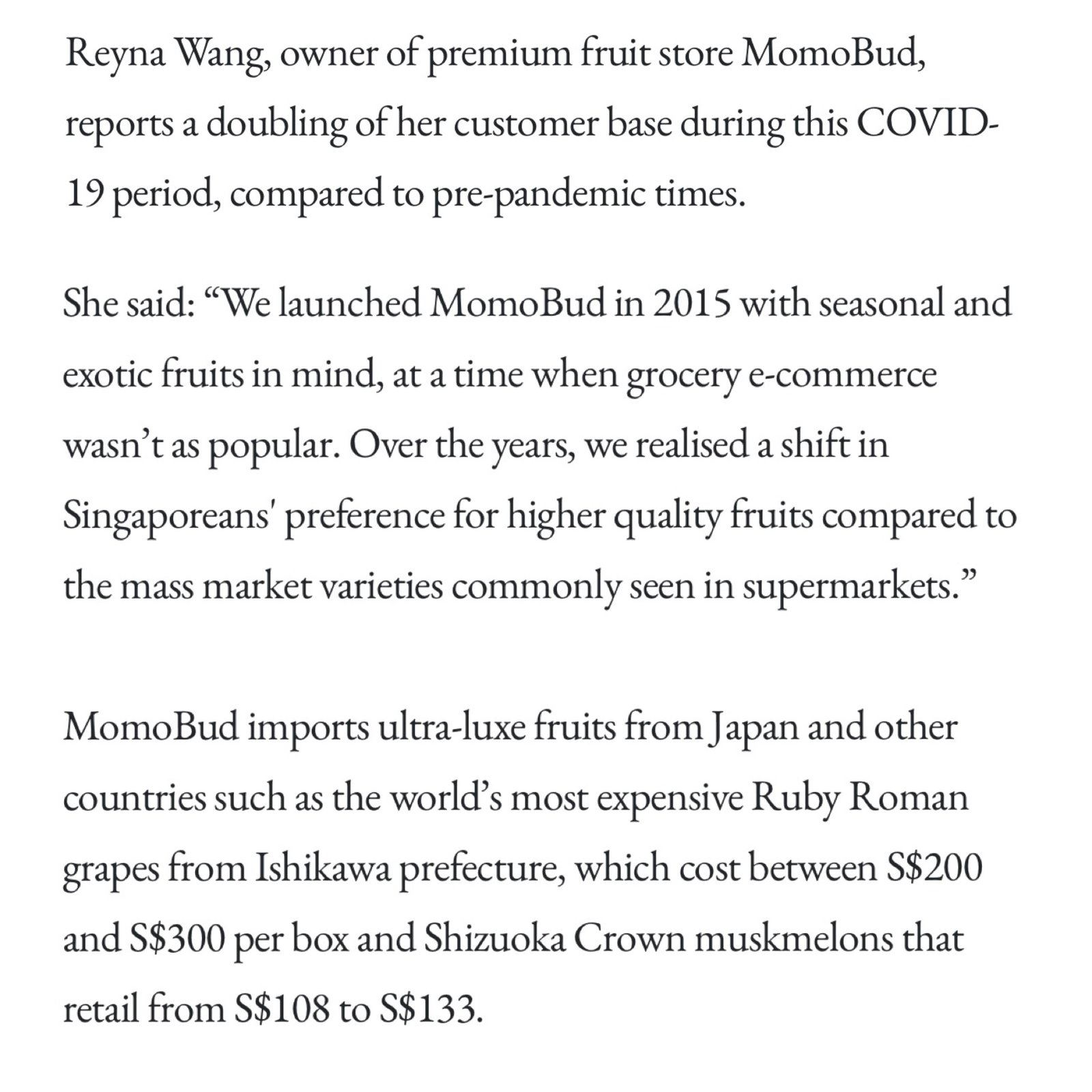CNA Luxury MomoBud Article