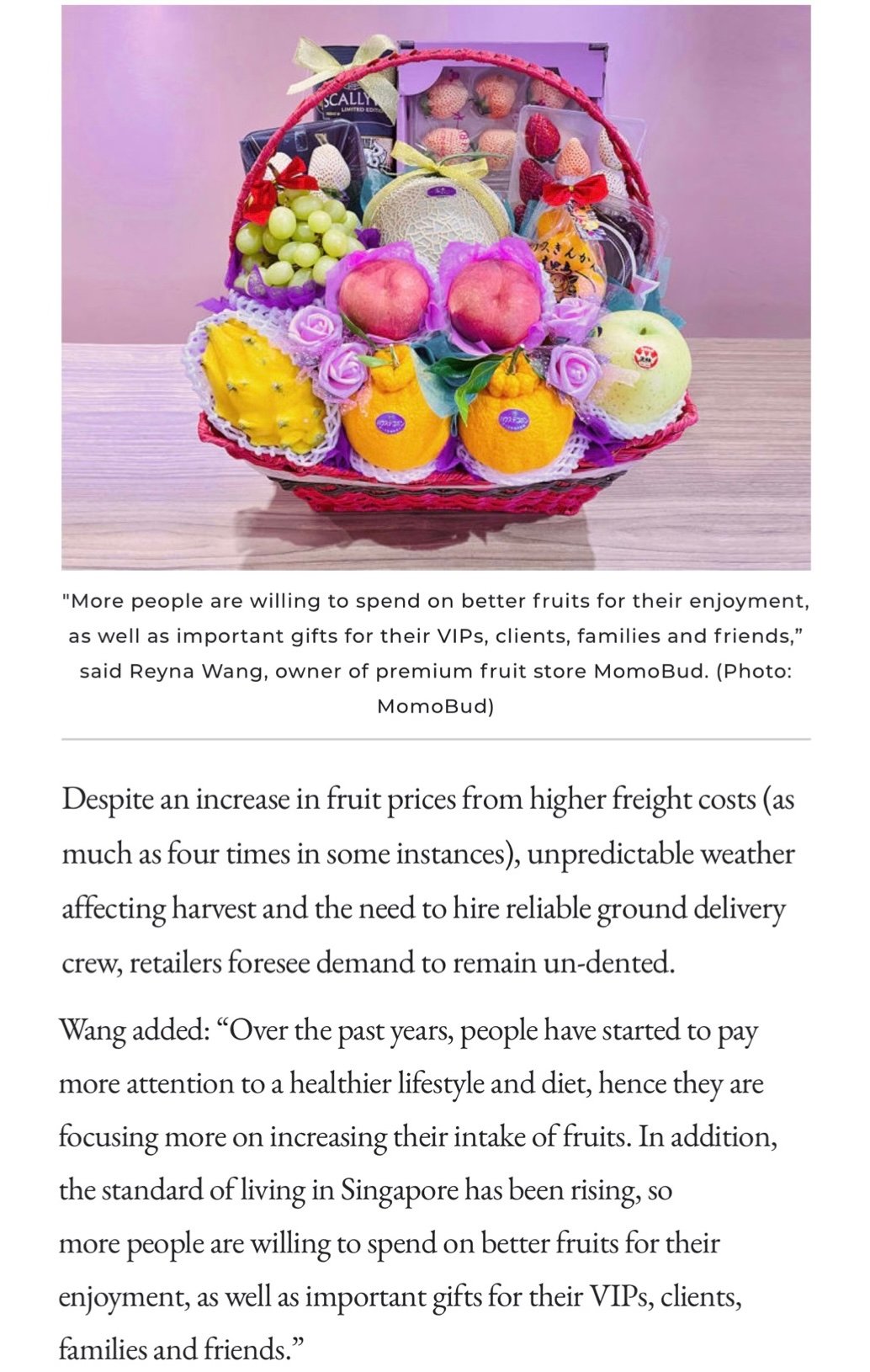 CNA Luxury MomoBud Article