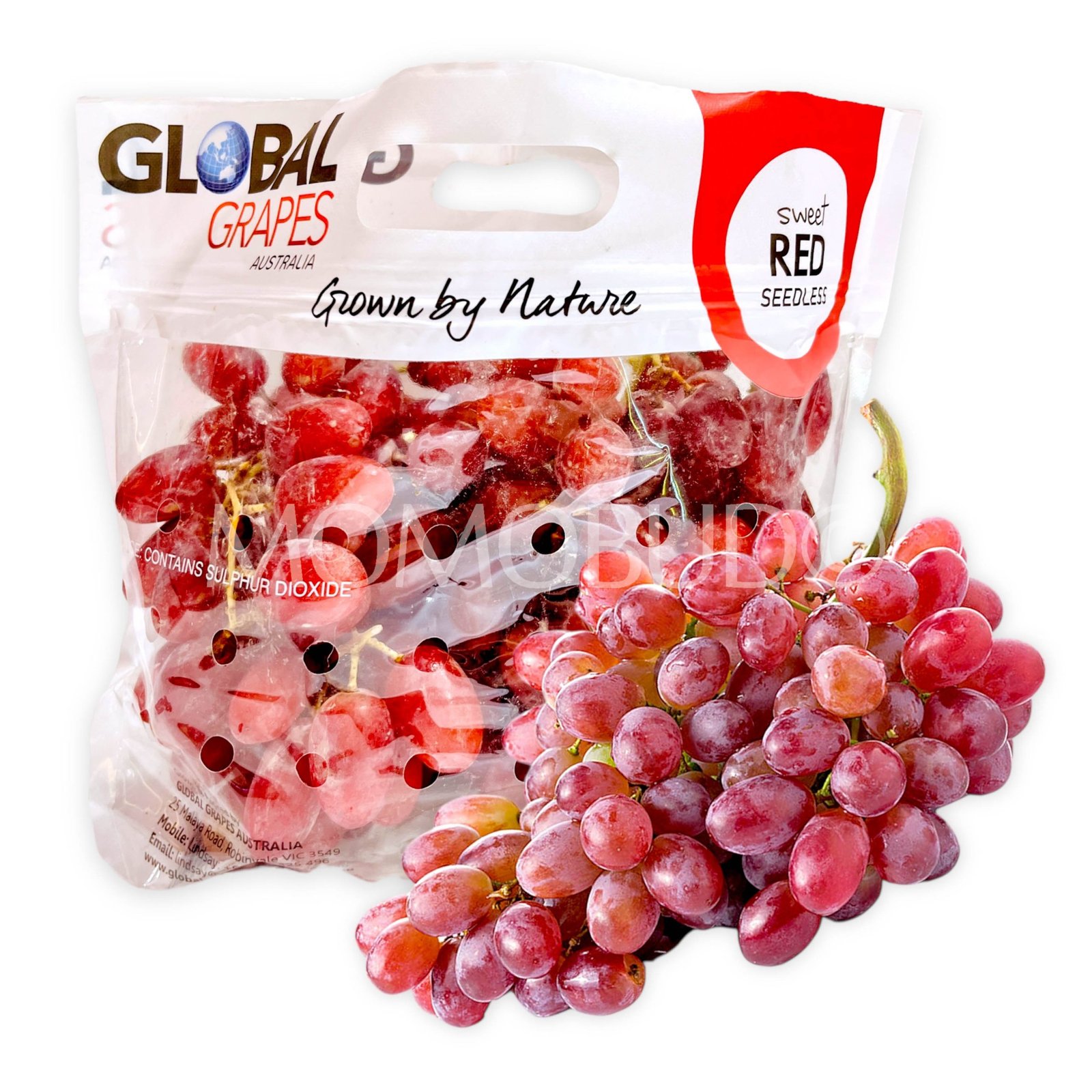 Crimson Red Seedless Table Grapes (1kg)
