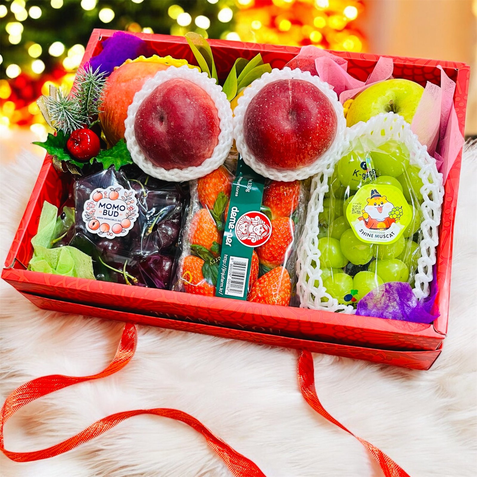Christmas Merry Treats Fruit Gift Set D