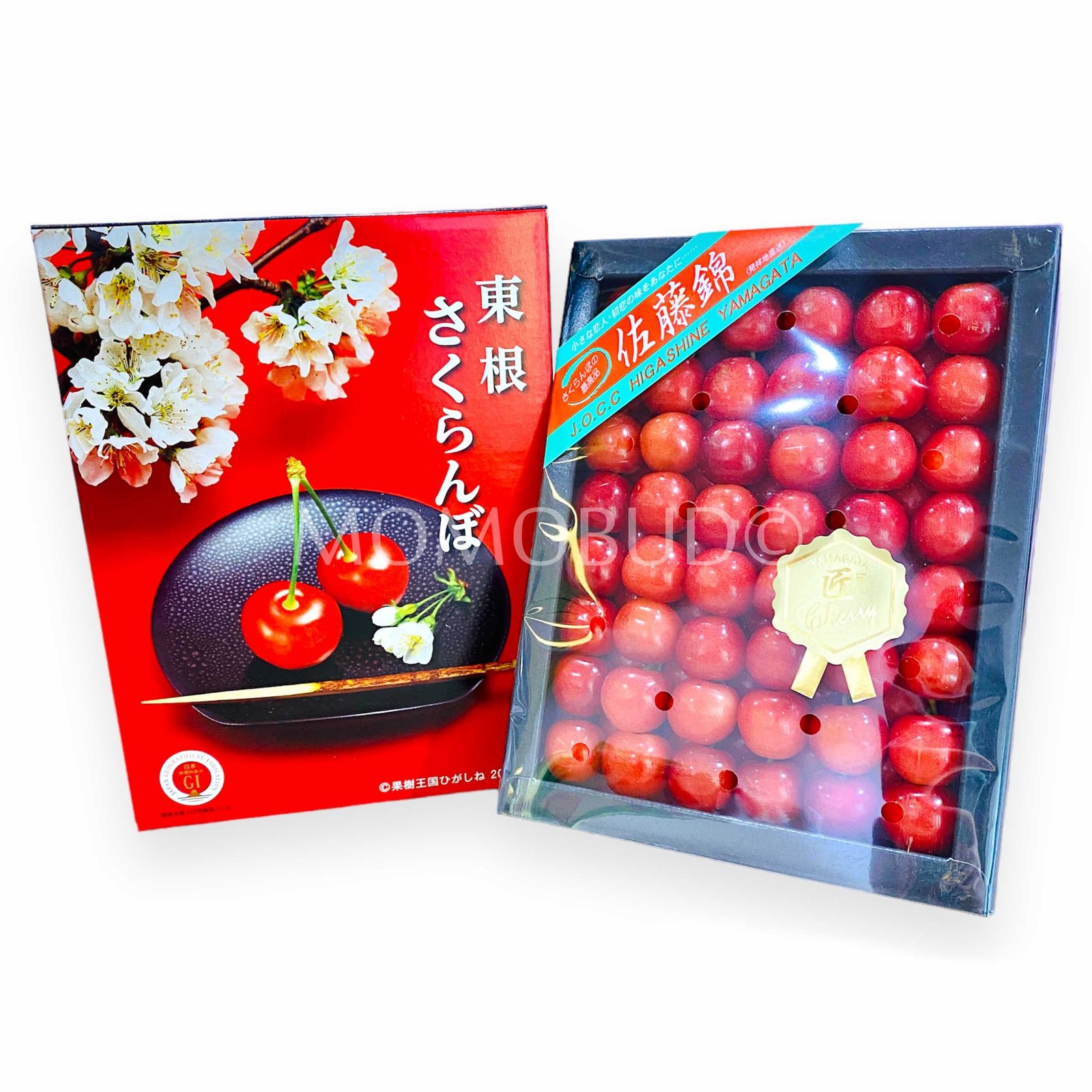 Japanese Sato Nishiki Sakurabon (Cherry) Gift Box (Tokushu Grade, 500g)