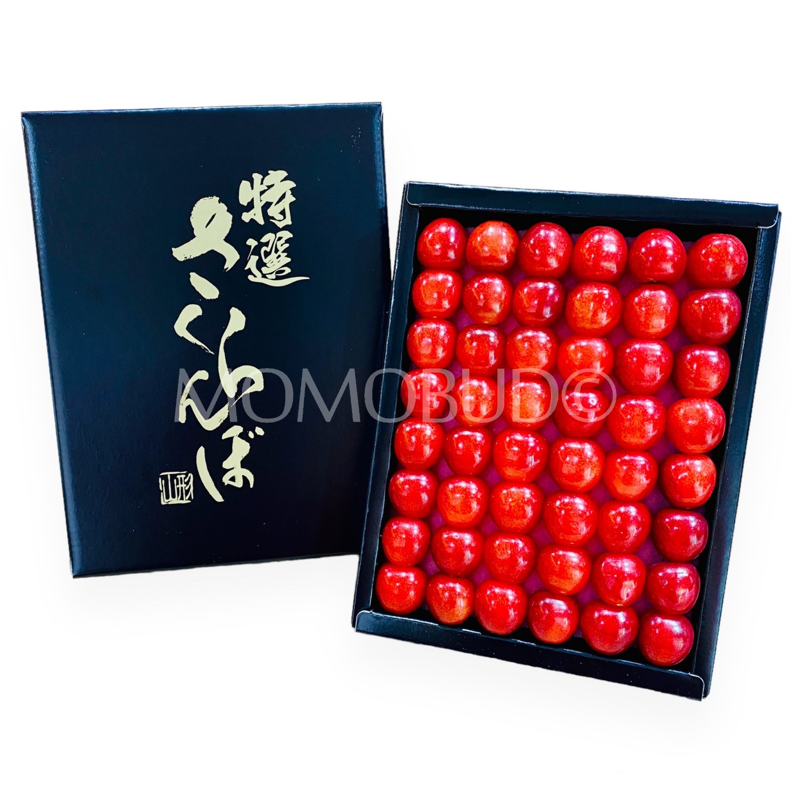 Japanese Tokusen Sato Nishiki Sakurabon (Cherry) Black Gift Box (Tokushu Grade)