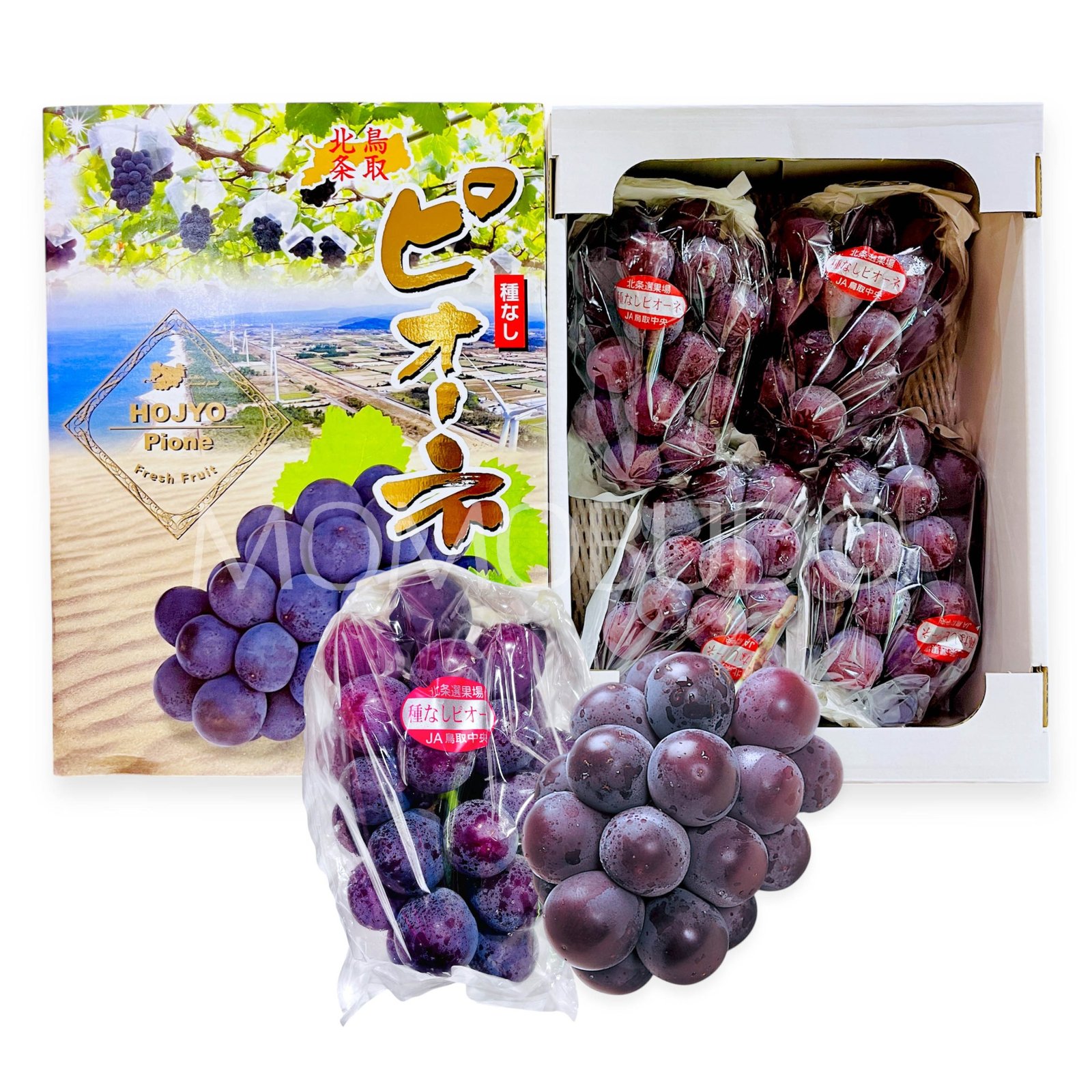 Japanese Tottori Pione Seedless Grapes