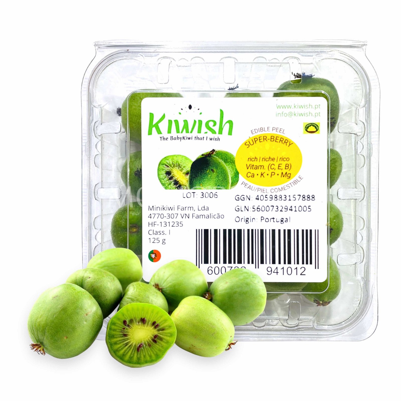 Kiwish Kiwiberry (125g punnet)