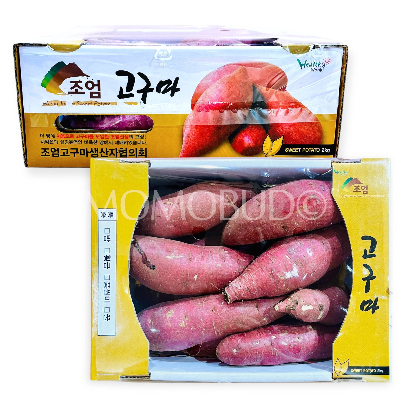 Korean Jo-eom Beni Haruka Yellow Sweet Potato Box (2kg)