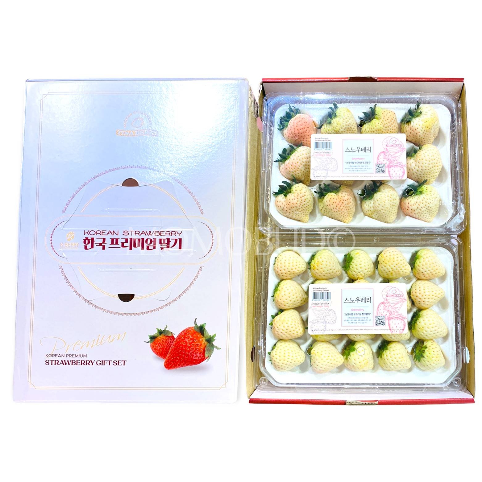 Jumbo Korean Snowberry Strawberry (500g punnet)