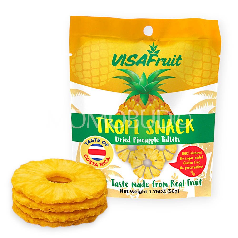 *Limited Time Offer* Tropi Snack Dried Pineapple Tidbits (50g pack)