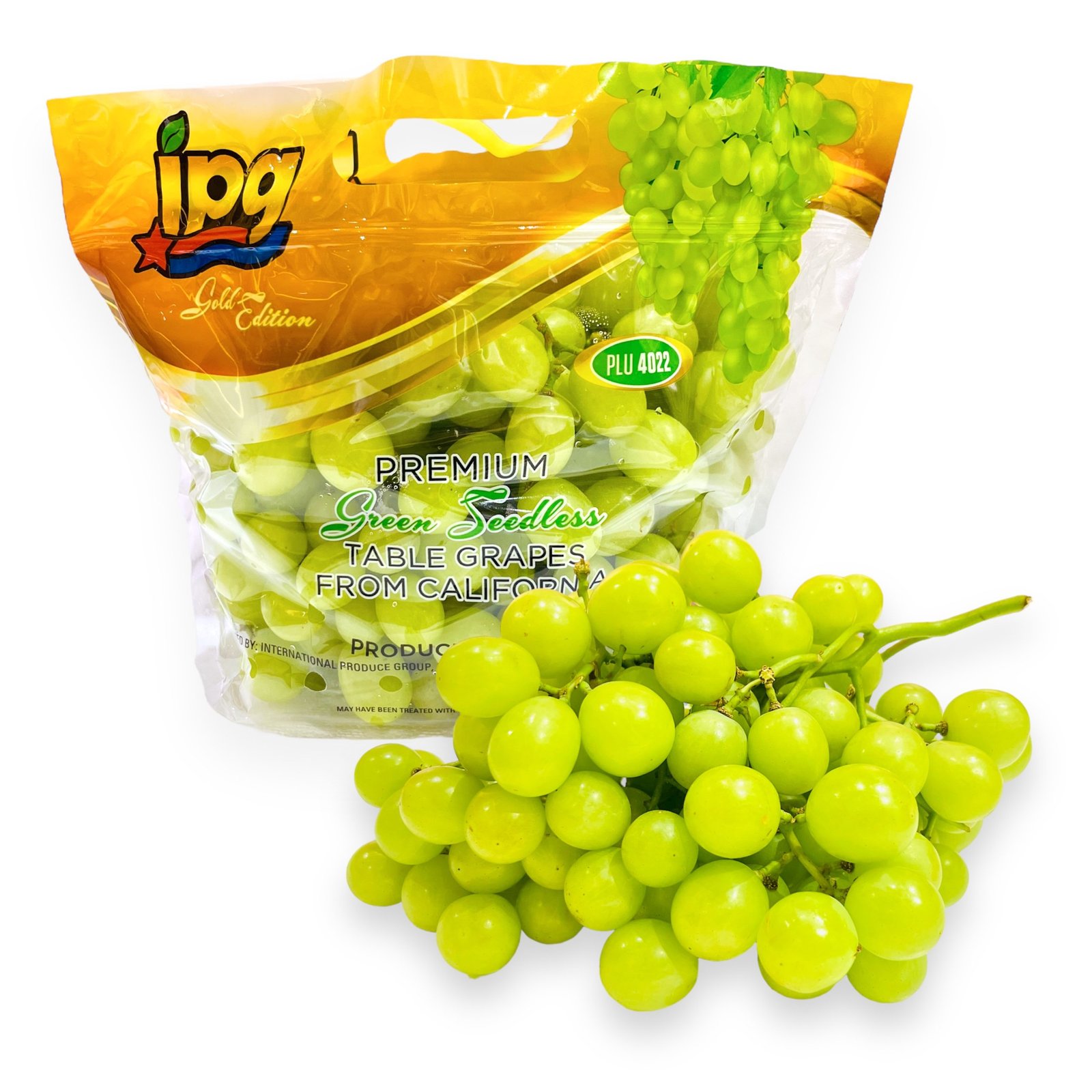 Ivory Green Seedless Grapes (1kg)