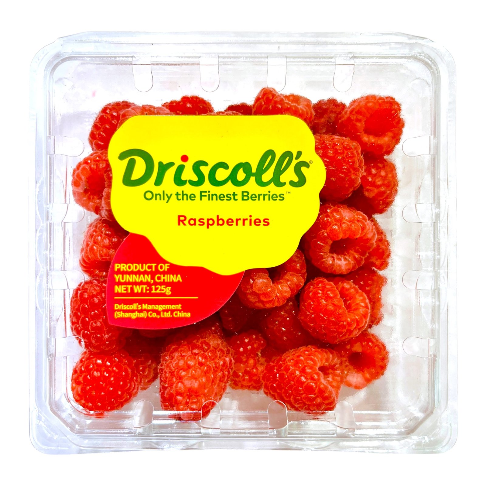Driscoll's Raspberry (125g punnet)