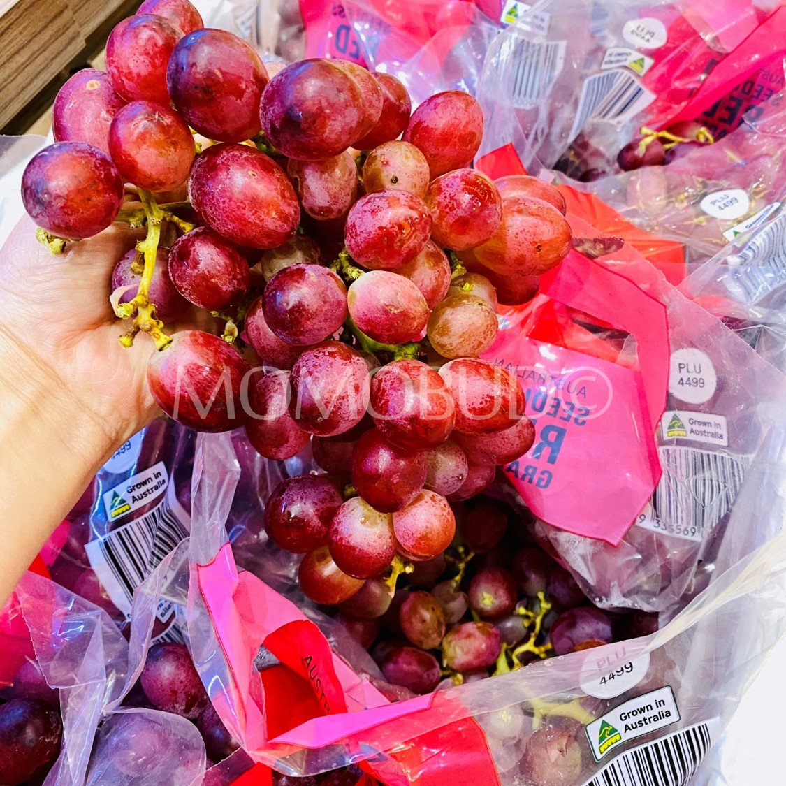 Pink Diamonds® Red Seedless Grapes (1kg) - Image 2