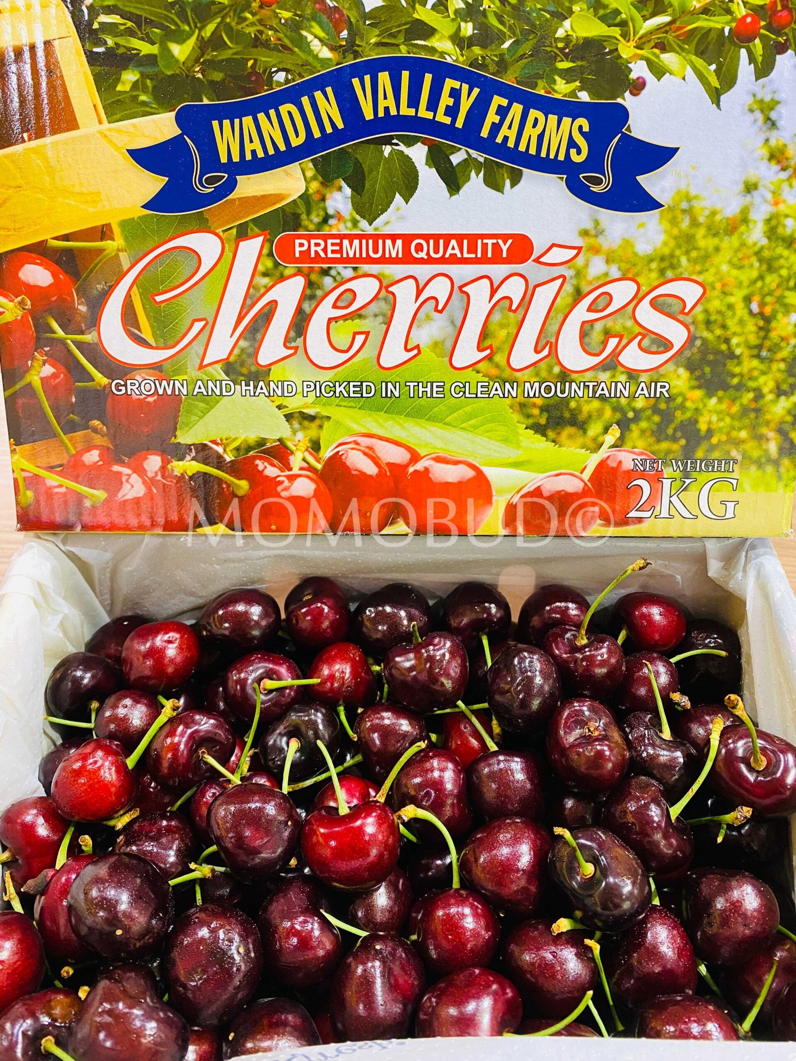 Australian Wandin Valley Farms Royal Lennox Red Cherry Gift Box (2kg) - Image 2
