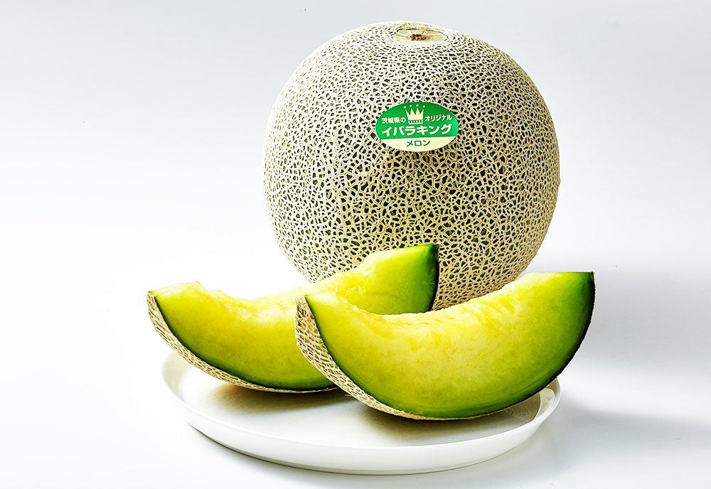 Japanese Ibara King Green Melon (Small-Plus) - Image 2