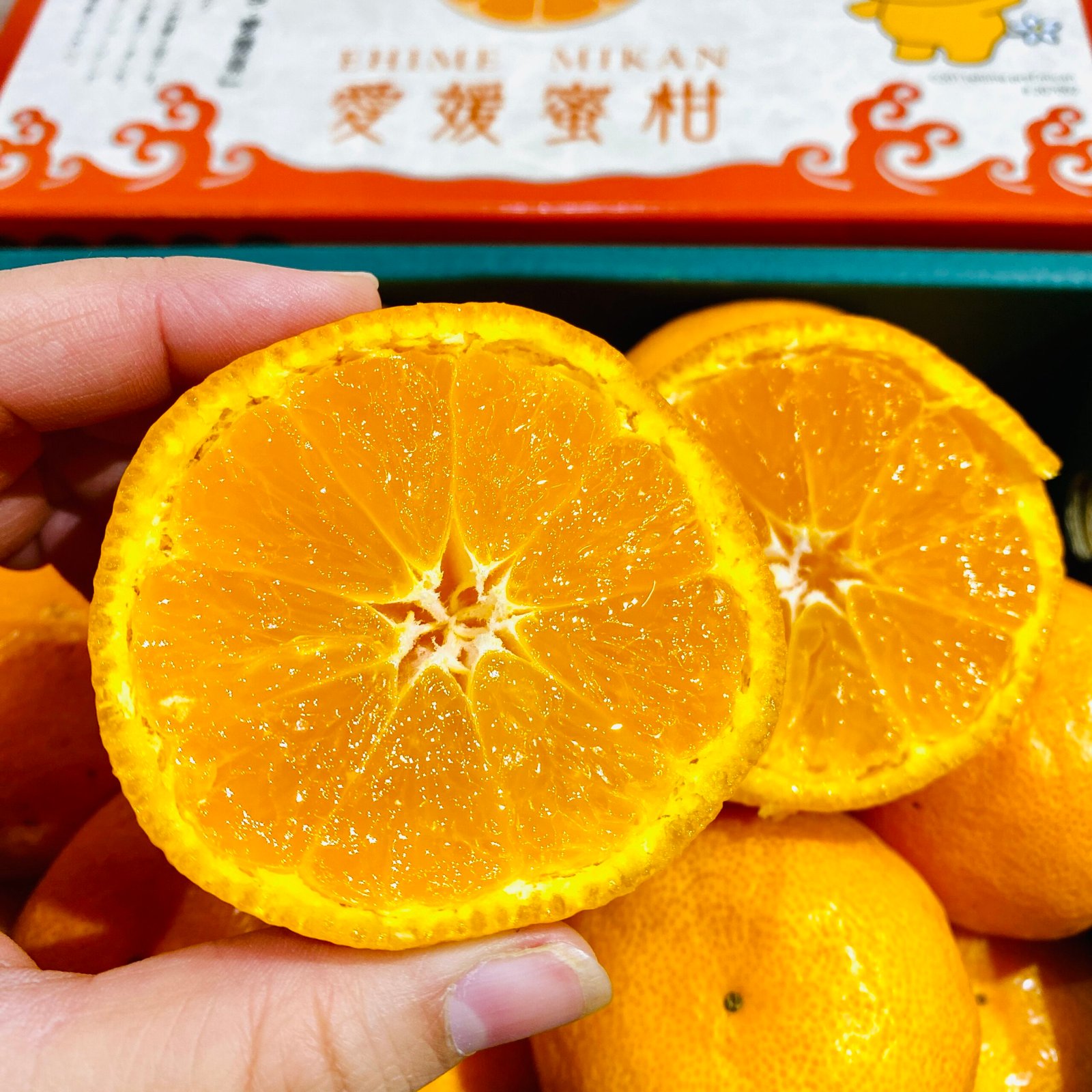 Japanese Ehime Mican Mikan (Mandarin Orange) Gift Box (1.2kg) - Image 3