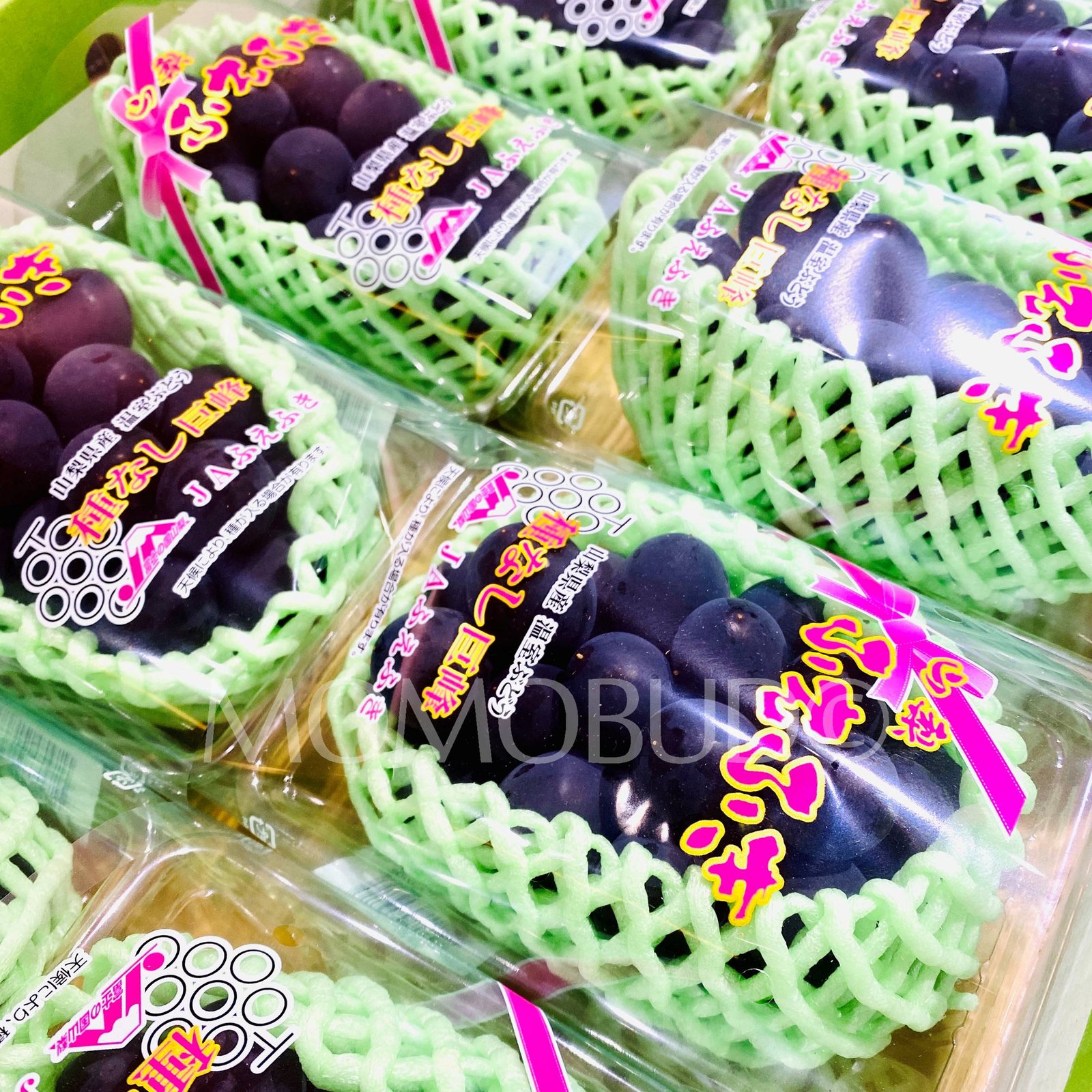 Japanese Fuefuki Kyoho Seedless Grapes (350g punnet) - Image 3