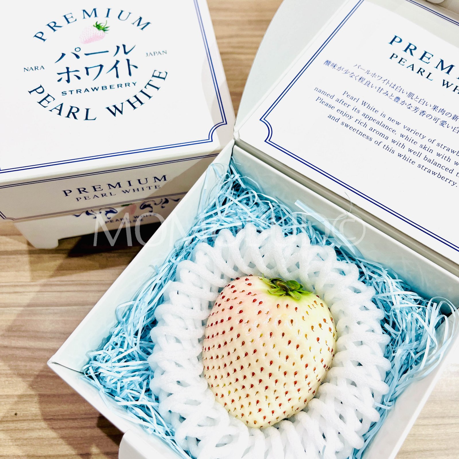 Japanese Nara Pearl White Ichigo (Strawberry) (40g Jewelry Box) - Image 3