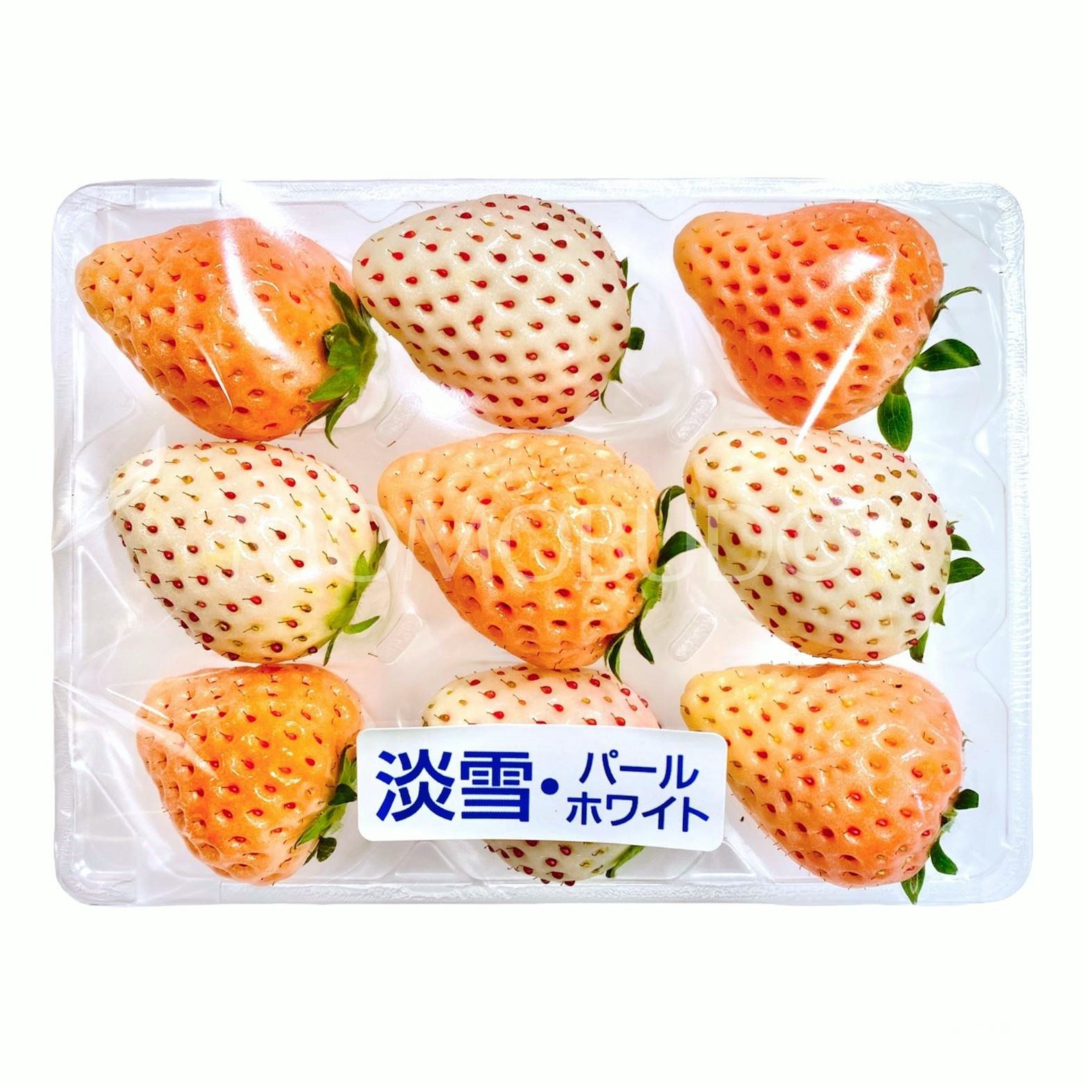 Japanese Nara Strawberry Lab (Pearl White | Awayuki) 140g - Image 2
