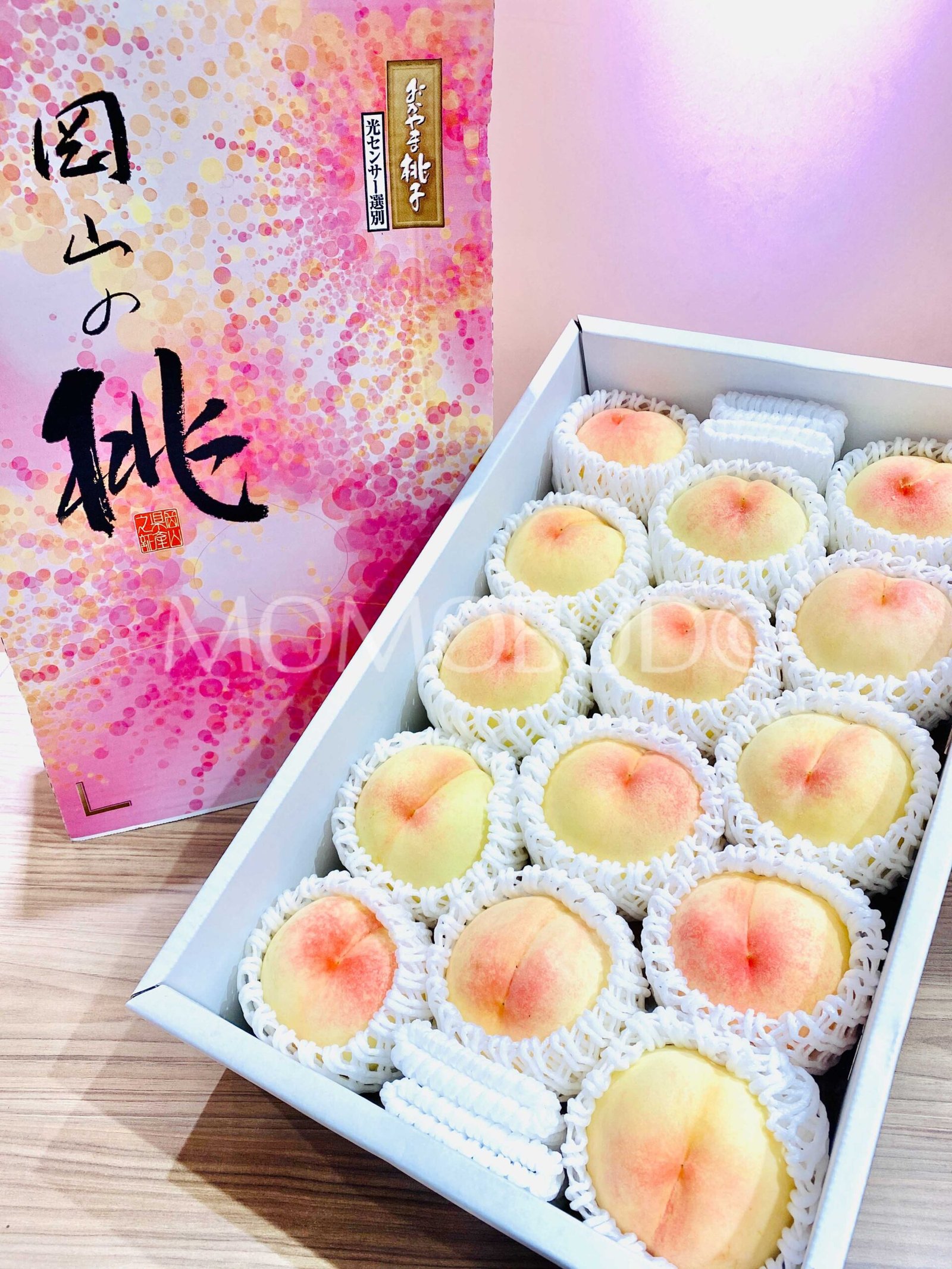 Japanese Okayama Hakuhou White Peach (Large) - Image 2