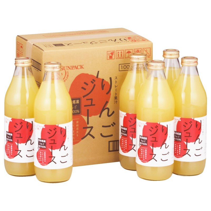 Japanese Aomori Sunpack Apple Juice - Image 2