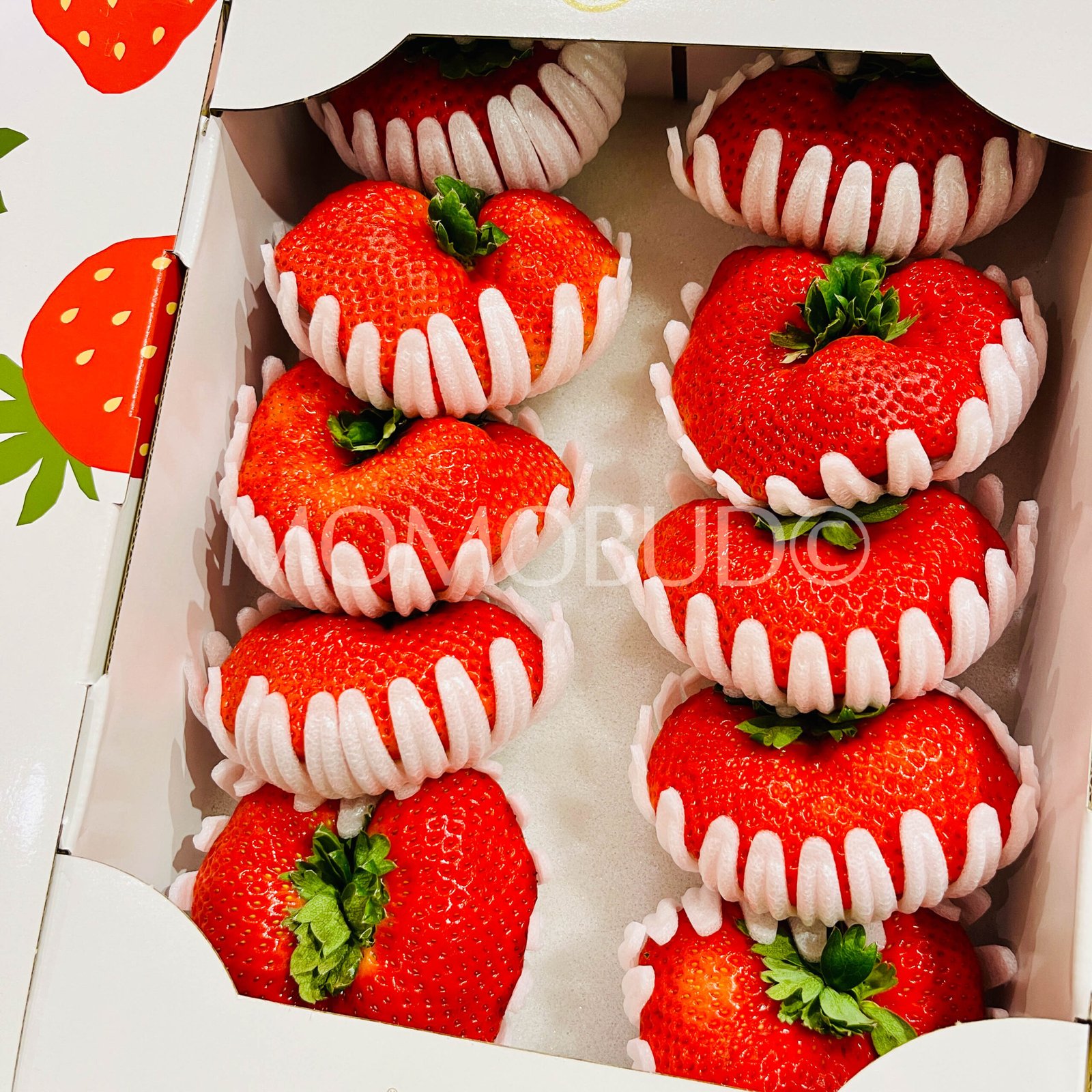 Jumbo Japanese Sweet Jewelry Amaou Ichigo (Strawberry) Gift Box - Image 2
