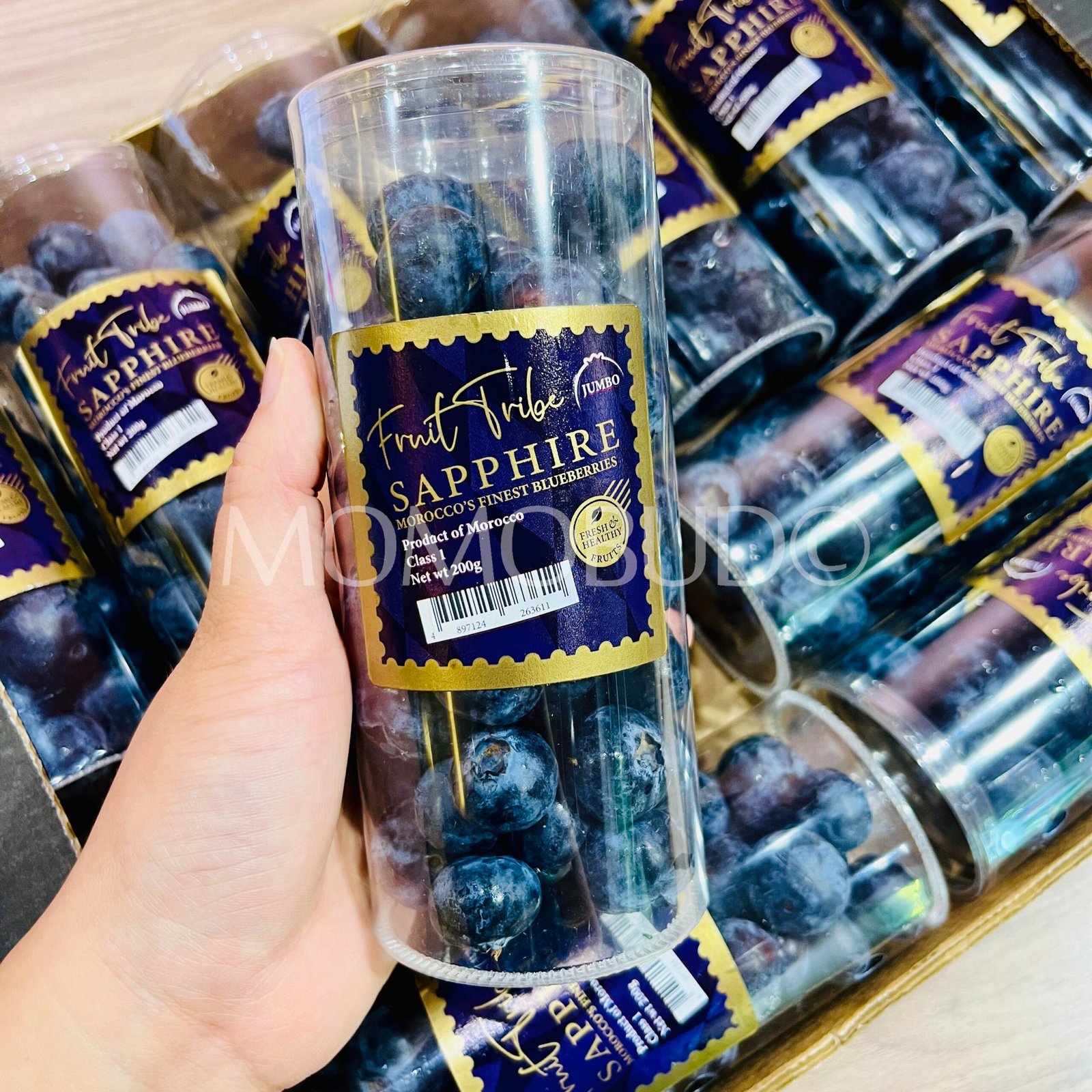 Jumbo Sapphire Blueberry (200g tub) - Image 2