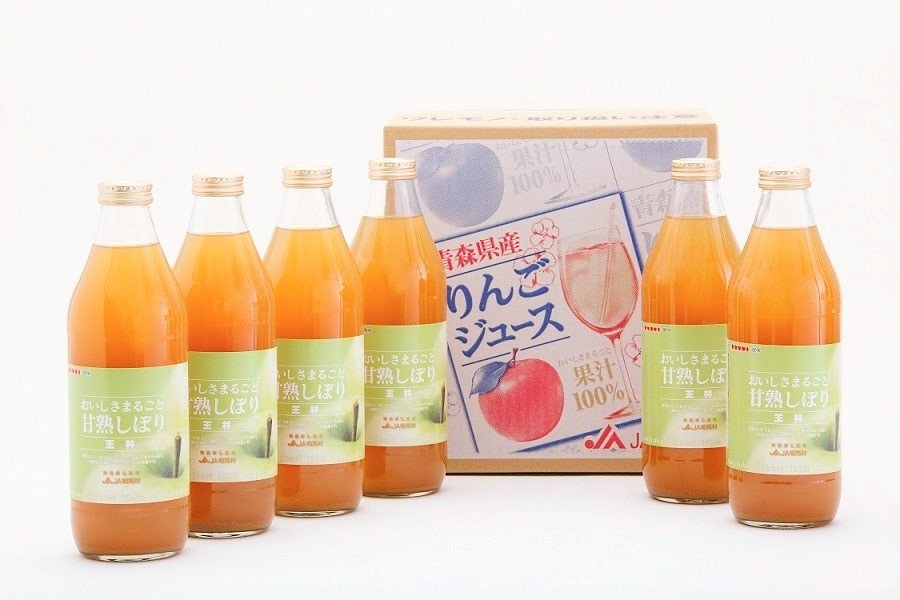 Japanese Kanjuku Shibori 100% Pure Orin Apple Juice - Image 2