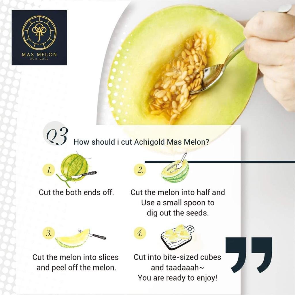 Achigold Mas Melon (Large-Plus, 1.6-1.7kg approx) - Image 9