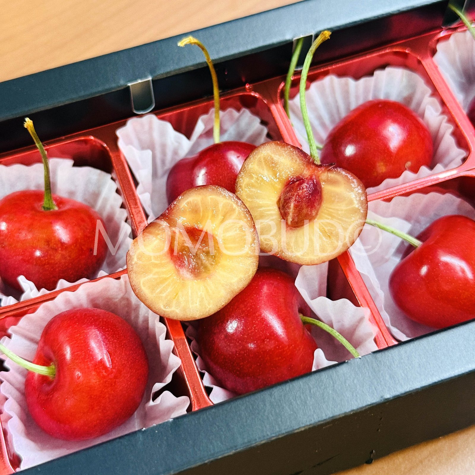 Japanese Beni Shuho Sakuranbo (Cherry) Gift Box (Tokushu Grade) - Image 4