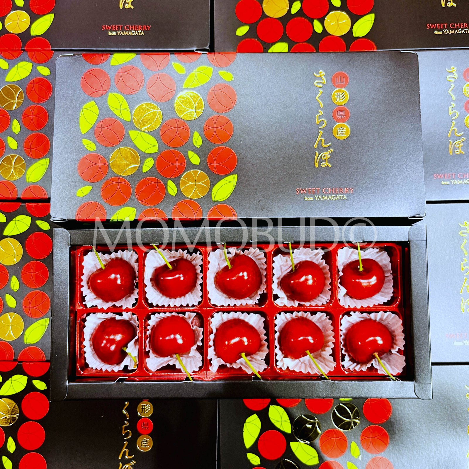 Japanese Beni Shuho Sakuranbo (Cherry) Gift Box (Tokushu Grade) - Image 2