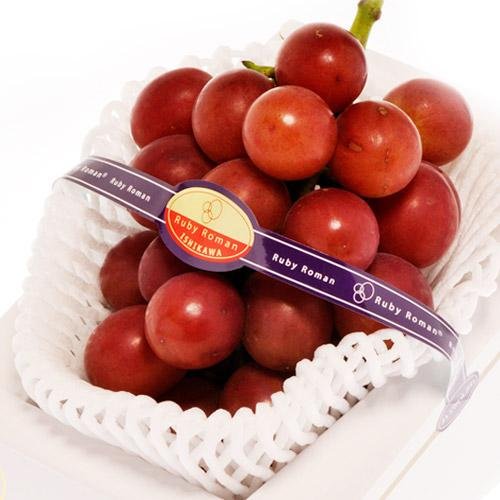 *Limited Time Offer - Season Exclusive* Japanese Ruby Roman Grapes Gift Box - Image 3