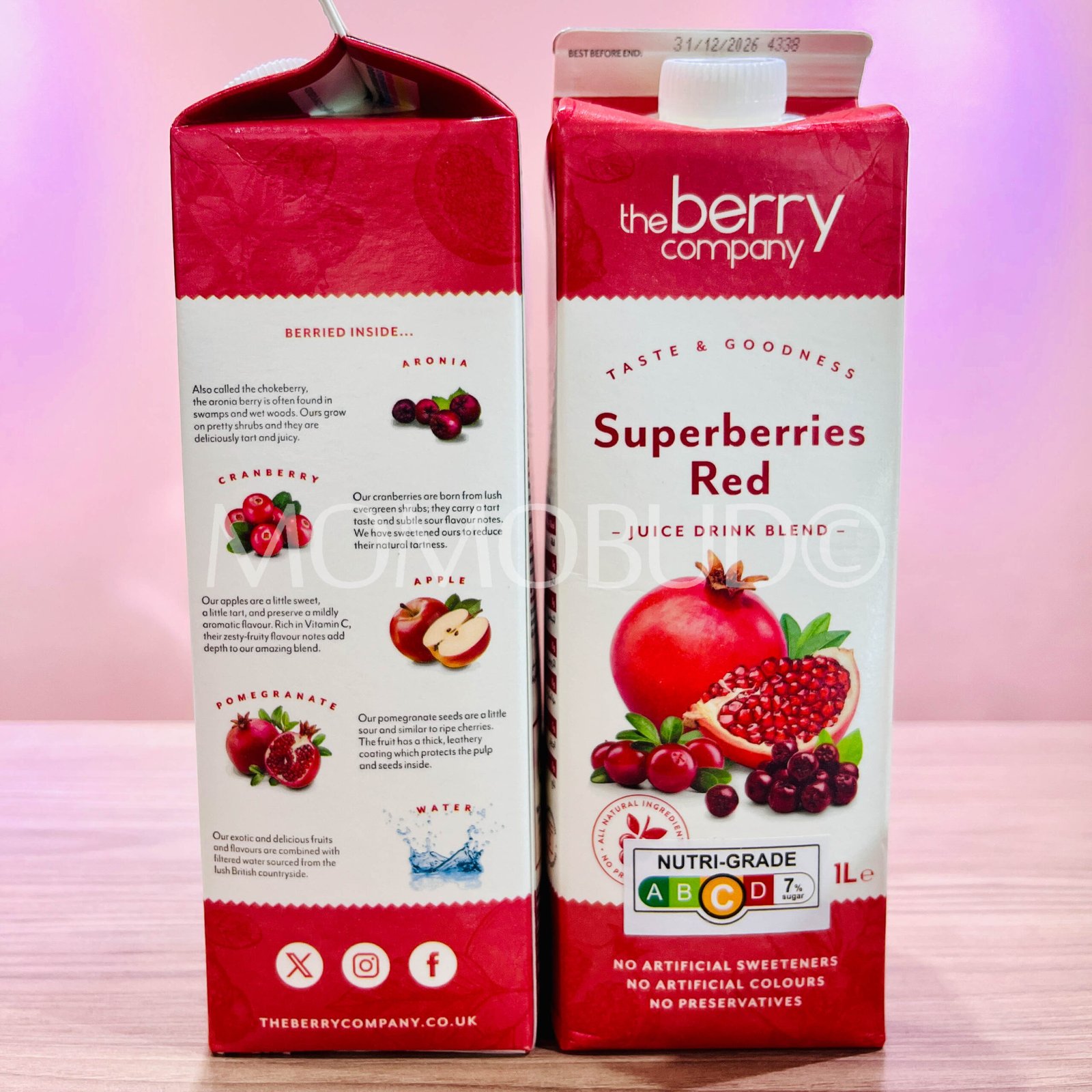 The Berry Company Fruit Juice (1L) - Image 4