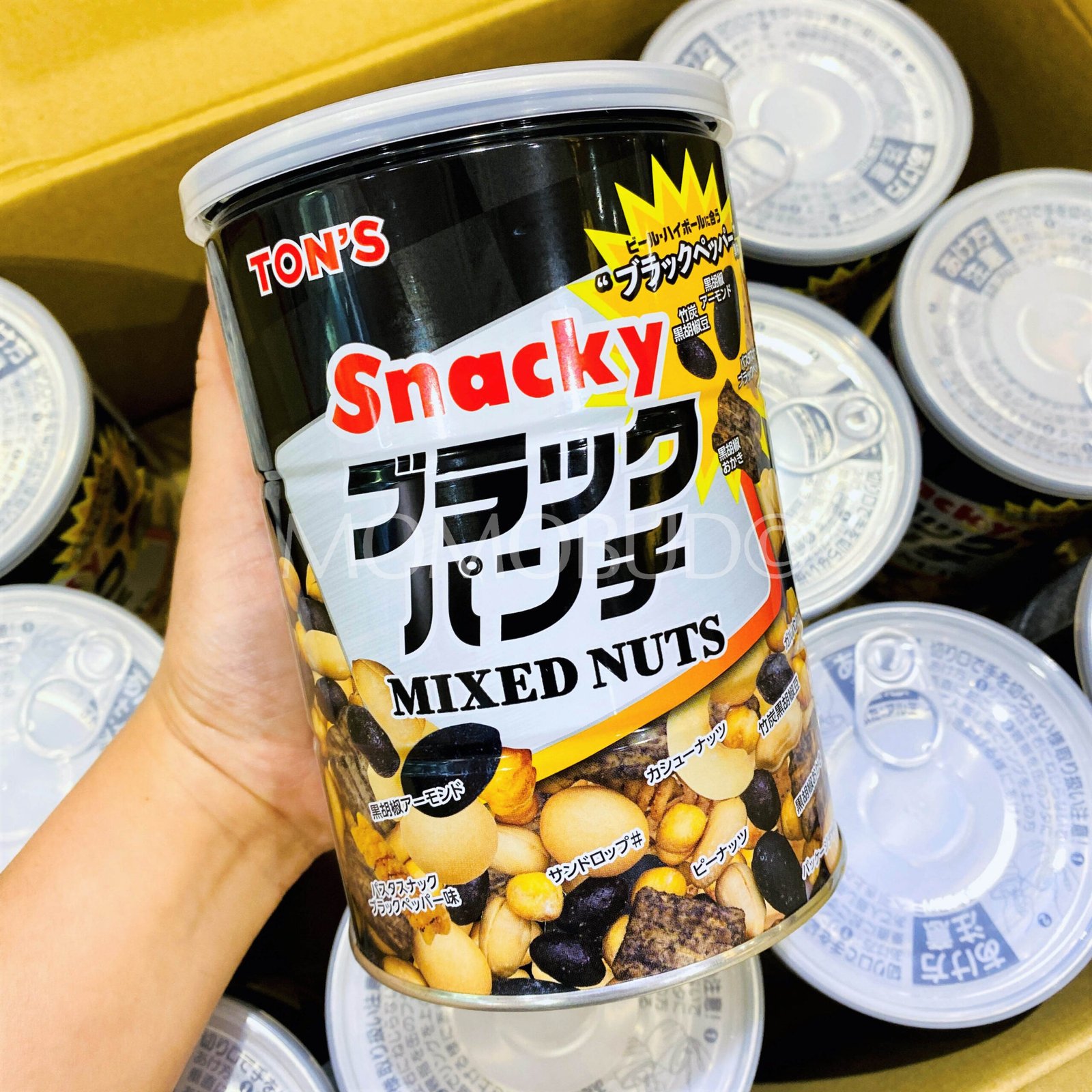 Ton's Snacky Black Punch (Pepper) Mixed Nuts - Image 2