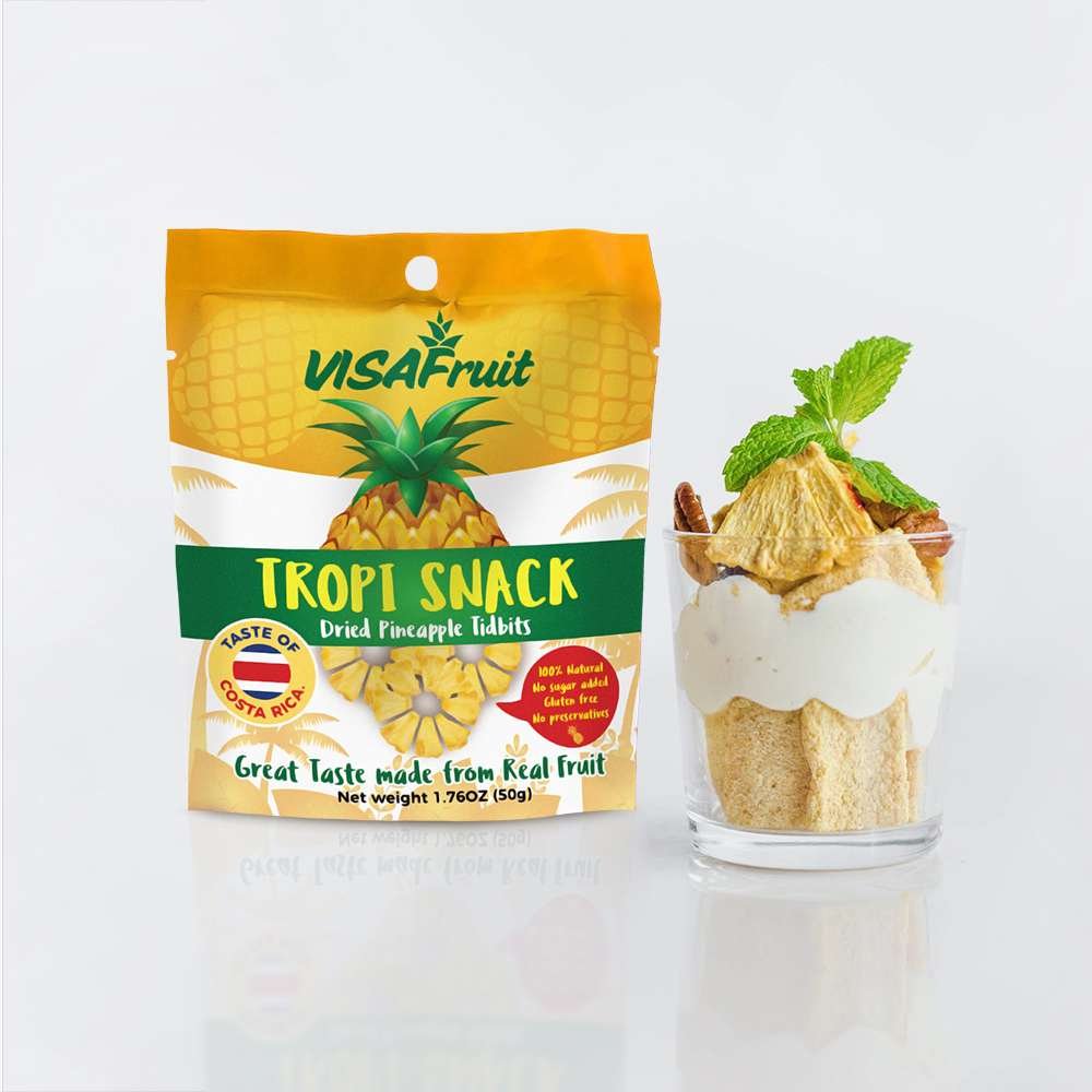 *Limited Time Offer* Tropi Snack Dried Pineapple Tidbits (50g pack) - Image 9
