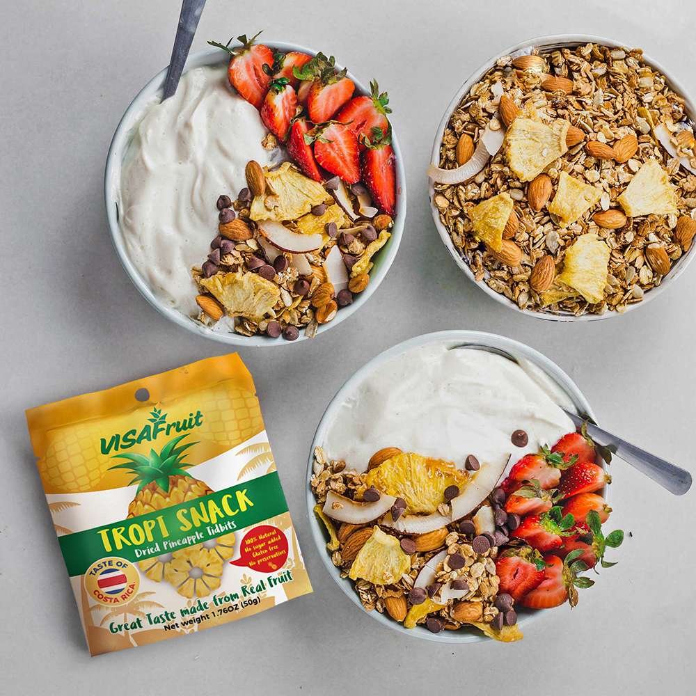 *Limited Time Offer* Tropi Snack Dried Pineapple Tidbits (50g pack) - Image 10