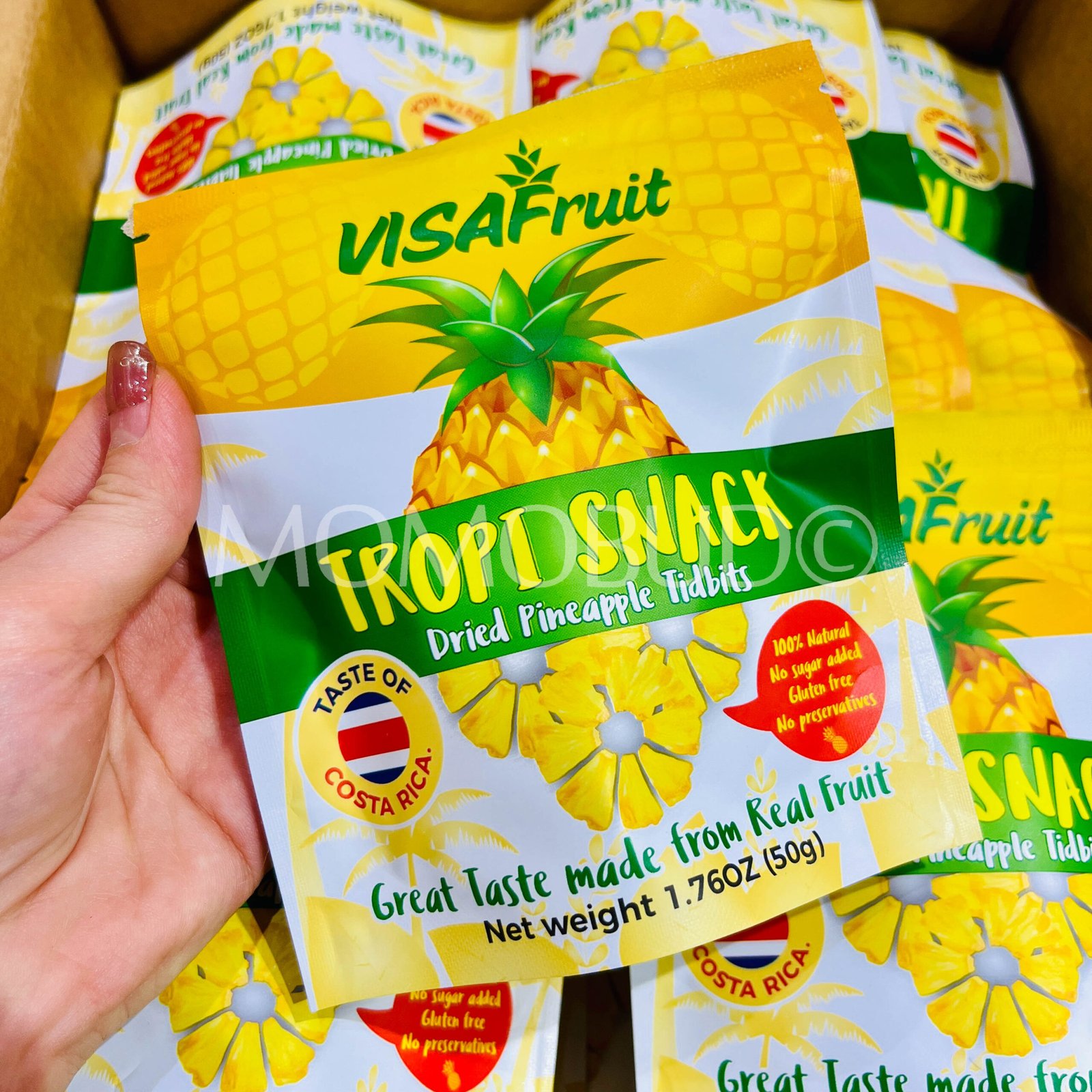 *Limited Time Offer* Tropi Snack Dried Pineapple Tidbits (50g pack) - Image 3