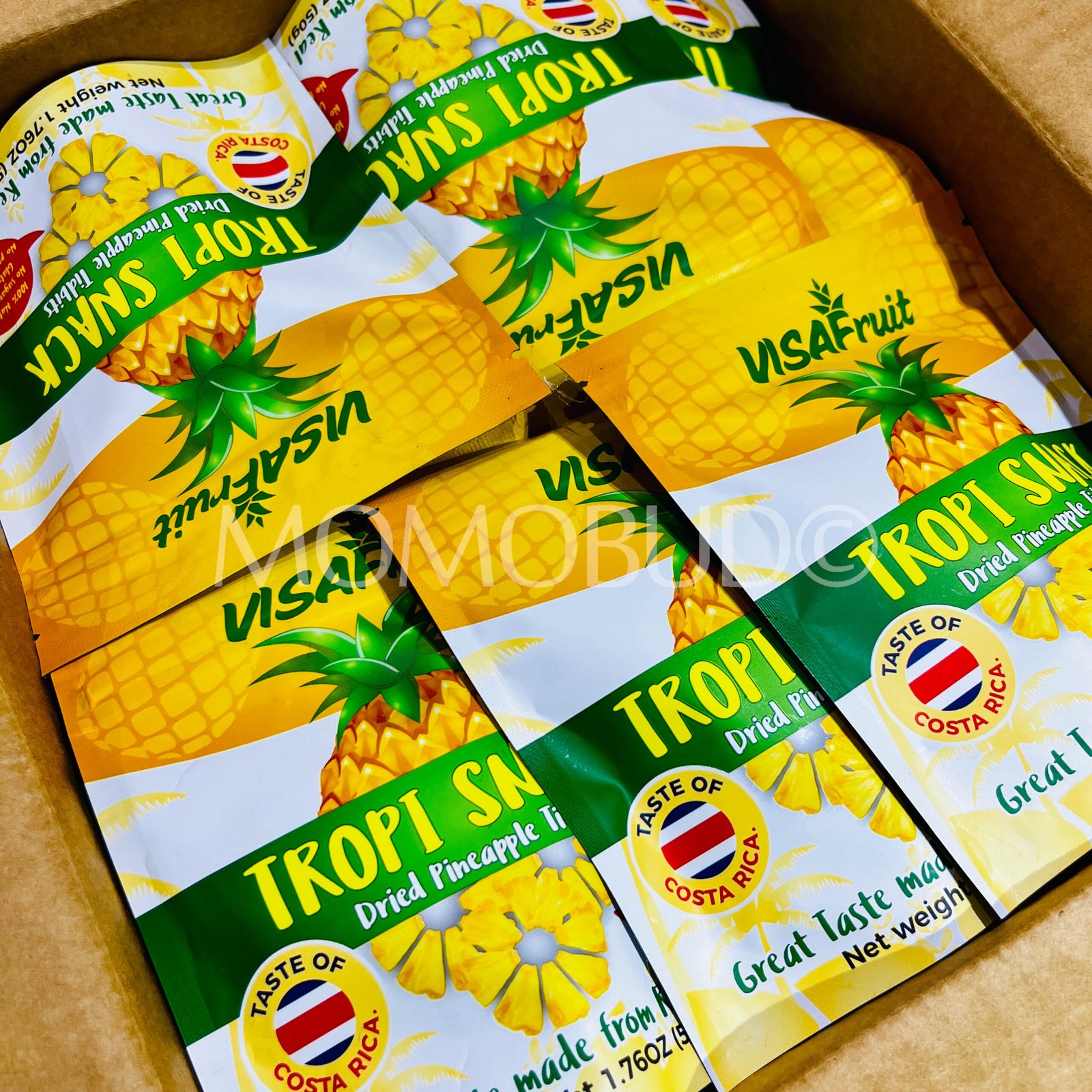 *Limited Time Offer* Tropi Snack Dried Pineapple Tidbits (50g pack) - Image 2