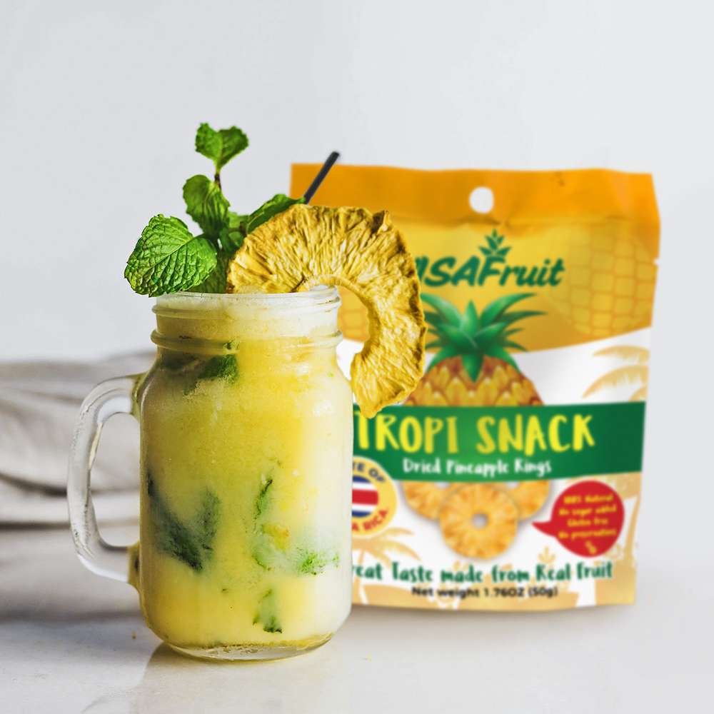 *Limited Time Offer* Tropi Snack Dried Pineapple Tidbits (50g pack) - Image 8