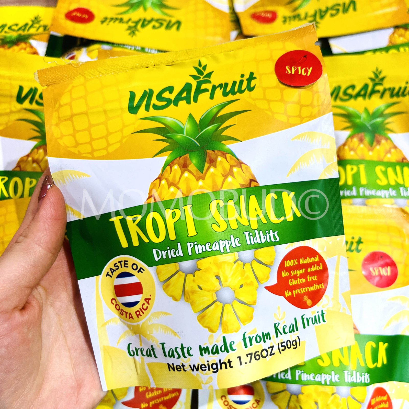 *Limited Time Offer* Tropi Snack Dried Pineapple Tidbits (50g pack) - Image 5