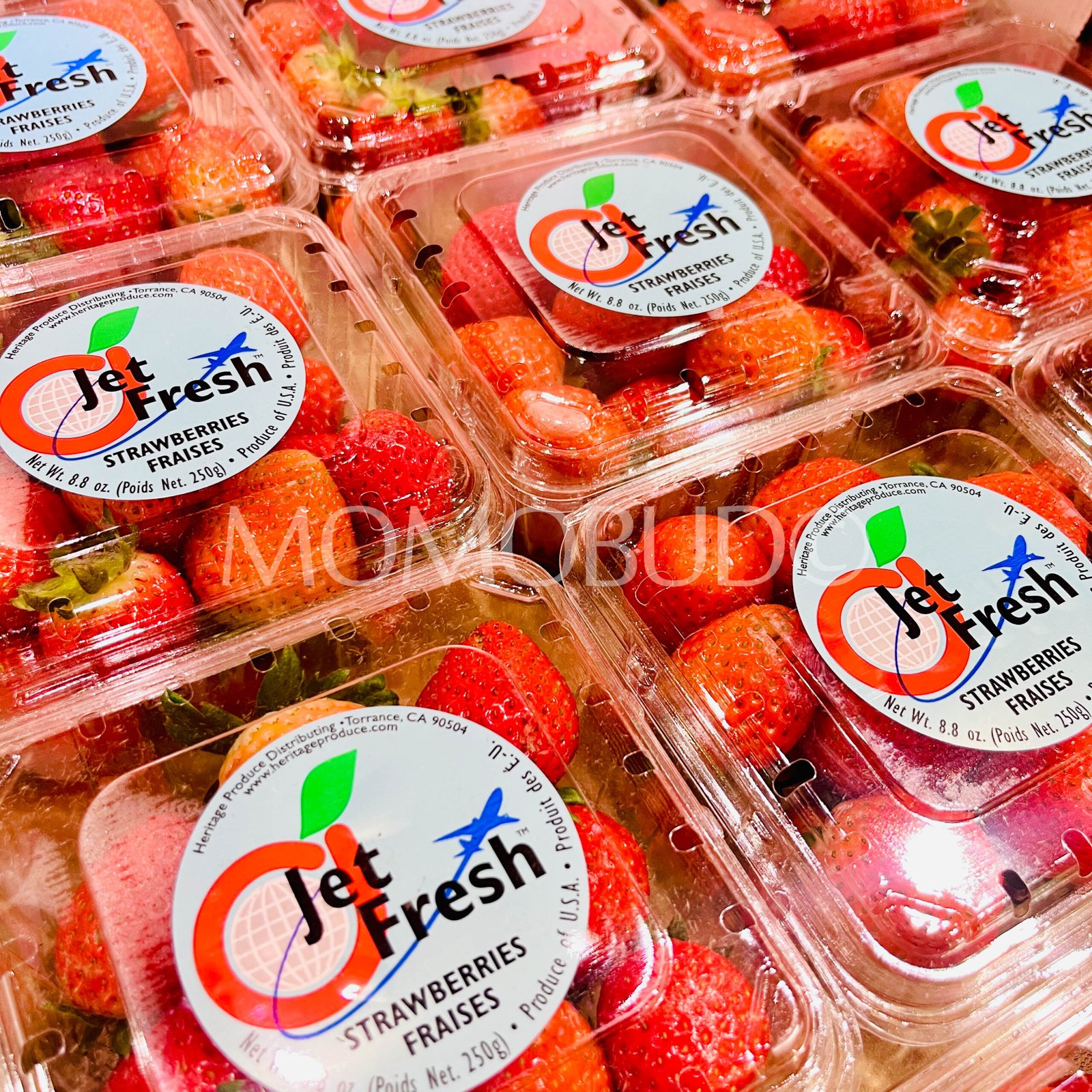 USA Jet Fresh Strawberry (250g punnet) - Image 3
