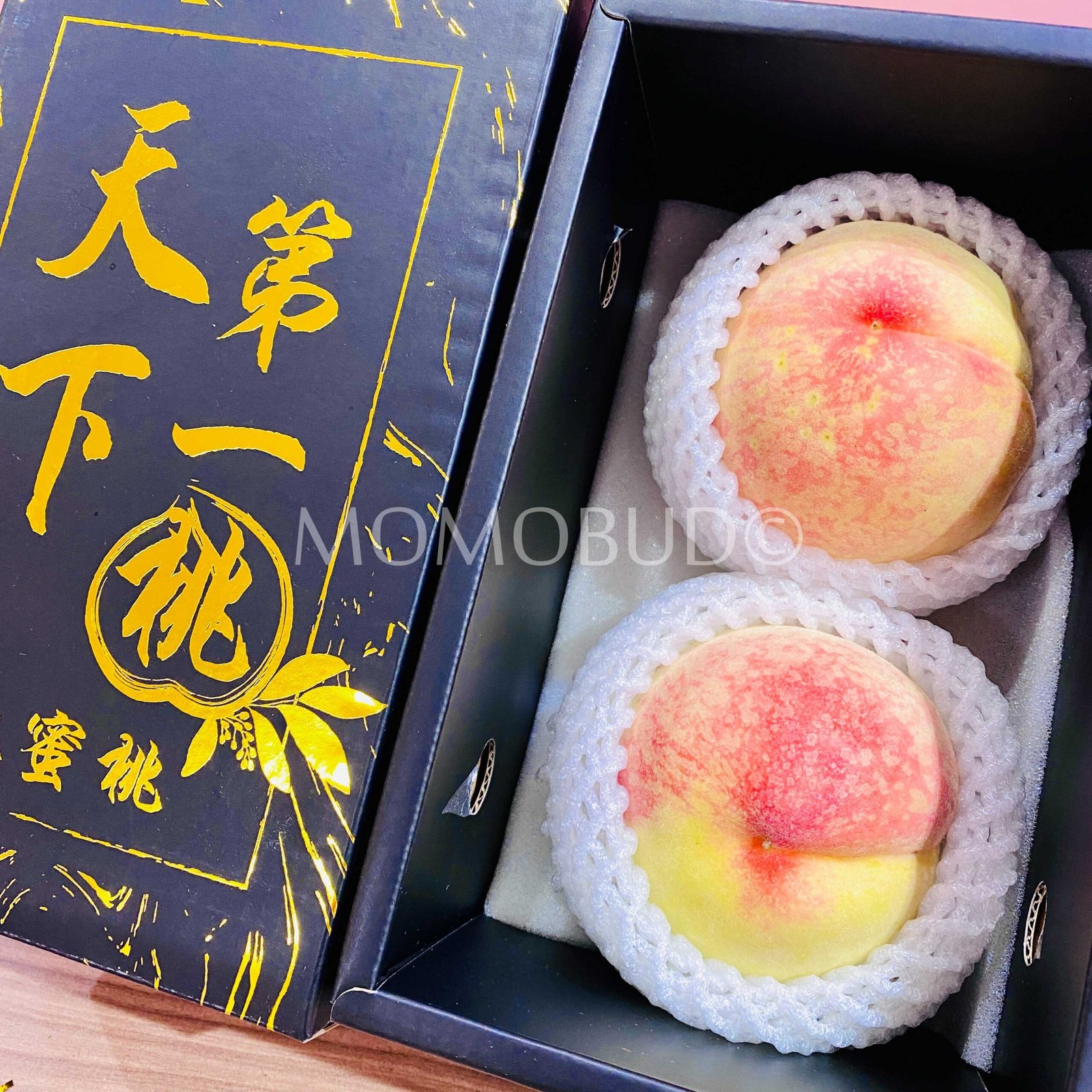 Yangshan Honey Water Peach Gift Box (2pcs) - Image 2